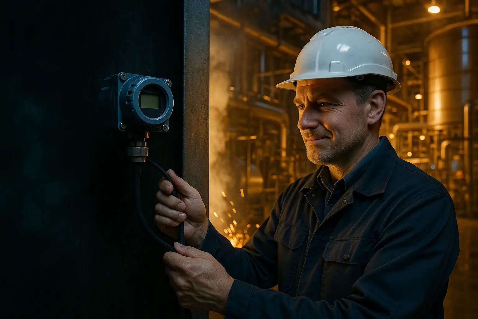 проверка кабельного подключения датчика